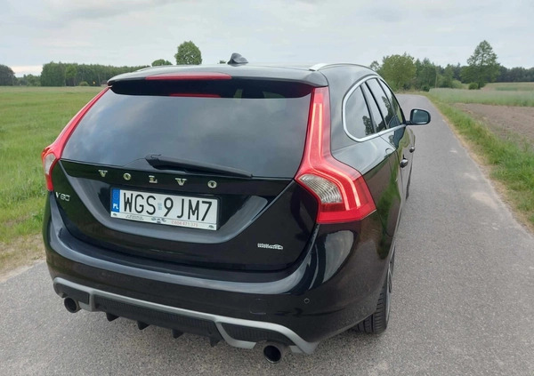 Volvo V60 cena 50000 przebieg: 248000, rok produkcji 2012 z Gostynin małe 704